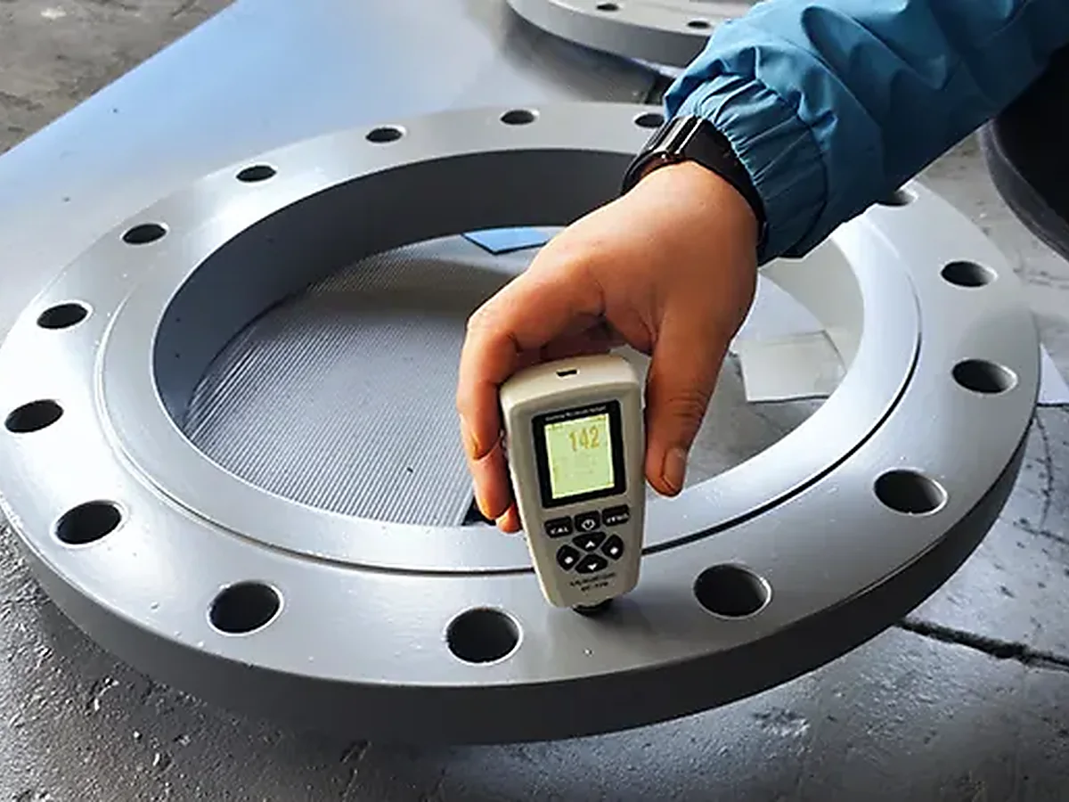 BLD forged flange inspection evidence